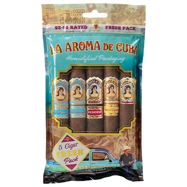 La Aroma de Cuba Fresh Pack Sampler