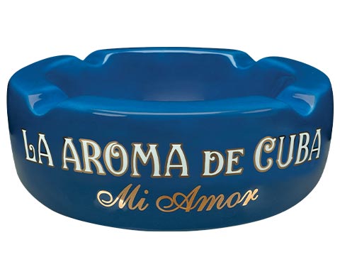 La Aroma de Cuba Mi Amor Ceramic Ashtray